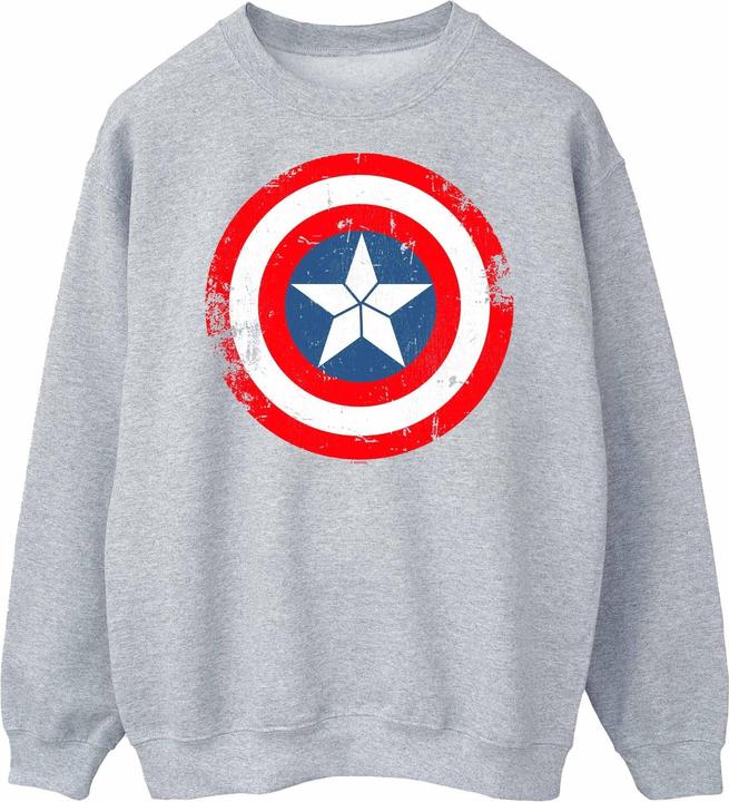 Produktbild Captain America Civil War Distressed Shield Sweatshirt (XXL)