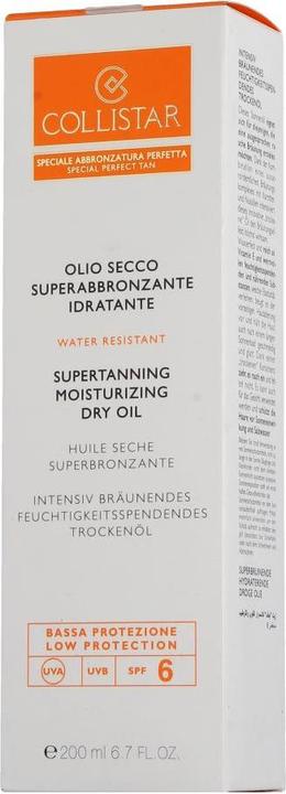 Produktbild Collistar Supertanning (Sonnenöl, Bis SPF 10, 200 ml)