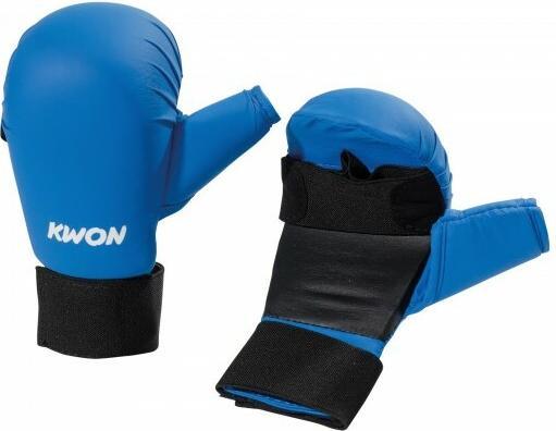 Produktbild Kwon Karatehandschuhe mit Schnallen an den Daumen (L)