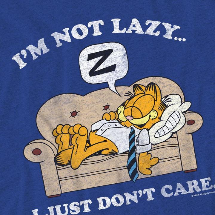 Immagine prodotto Garfield Not Lazy Maglietta Adulto Unisex (S)