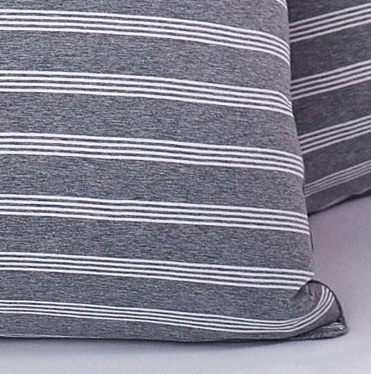 Produktbild Living Home Melange Jersey Double Face (Bettwäsche Set, 160 x 210 cm, 50 x 70 cm)