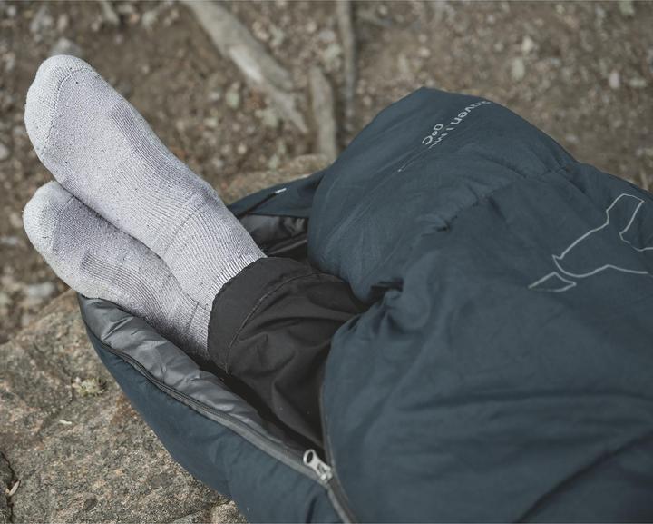Actual product image Easy Camp Schlafsack Raven I Mummy 5?C (petrol, Modell 2025) (215 cm)