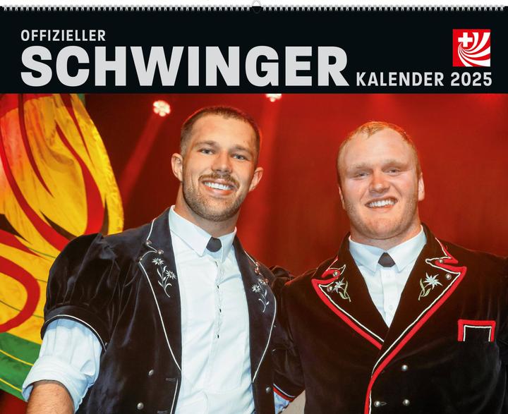 Image du produit Calendrier officiel de la lutte 2025 (14 x 14 cm, Non contraignant, Allemand)
