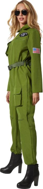 Produktbild tectake Damenkostüm Jet Fighter Pilot (L)