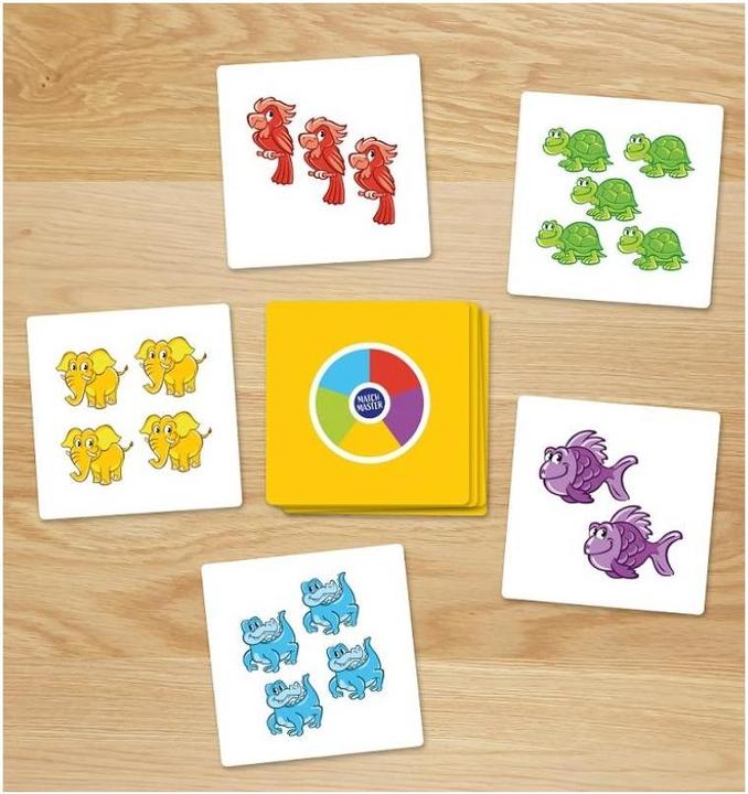 Produktbild HCM Kinzel HCM55163 - Match Master - Kartenspiel, 2-6 Spieler, ab 5 Jahren (DE-Ausgabe) (Deutsch)
