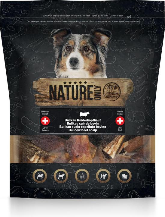Produktbild Nature Only Bullkau Rinderkopfhaut (Adult, 1 Stk., 380 g)