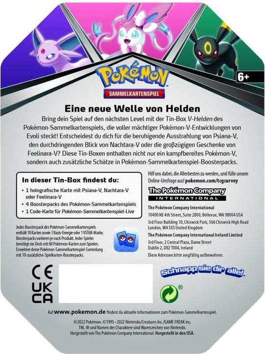 Produktbild Pokémon POK Tin 98 Psiana (Deutsch)