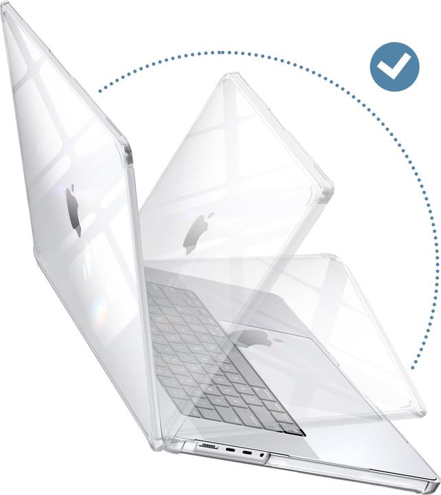Actual product image Supcase Unicorn Beetle Clear Apple MacBook Pro 14 2021 Clear (14.20", Apple)
