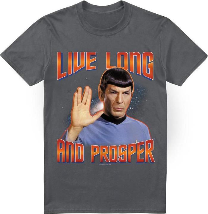 Image du produit Star Trek: The Original Series - T-shirt LIVE LONG AND PROSPER - Homme (XL)