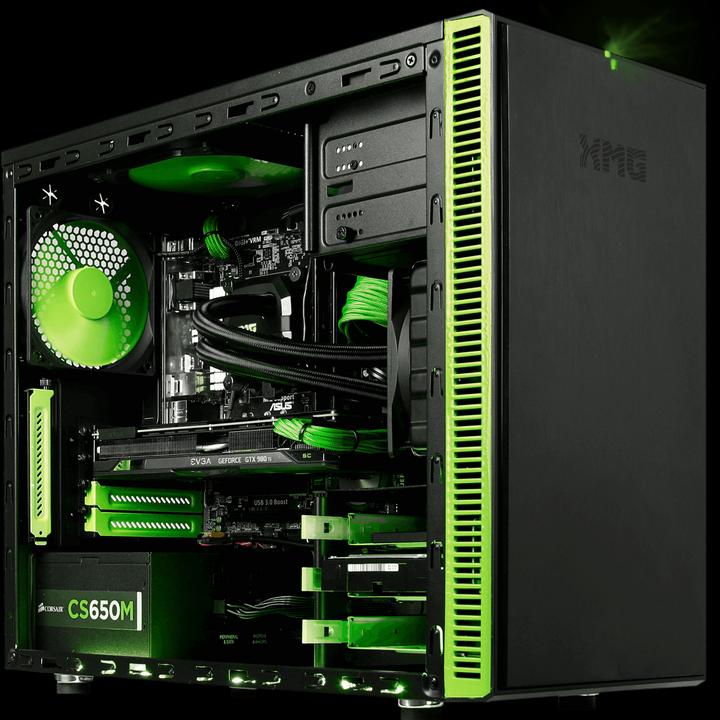 Produktbild XMG Sector (Intel Core i7-6700, 16 GB, 500 GB, GeForce GTX 1070)