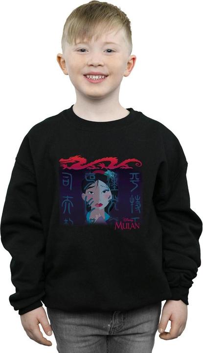 Produktbild Disney Mulan Geisha Face Sweatshirt Jungen (152, 158)