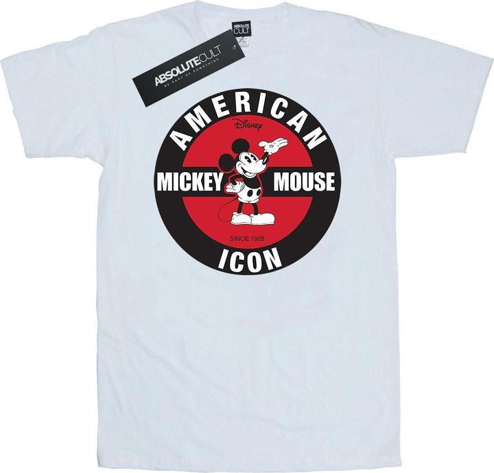 Actual product image Disney Mens Mickey Mouse American Icon T-Shirt (L)