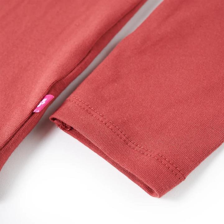 Immagine prodotto VidaXL Camicia da bambino a maniche lunghe rosa scuro 104,Materiale: 95% cotone (104)