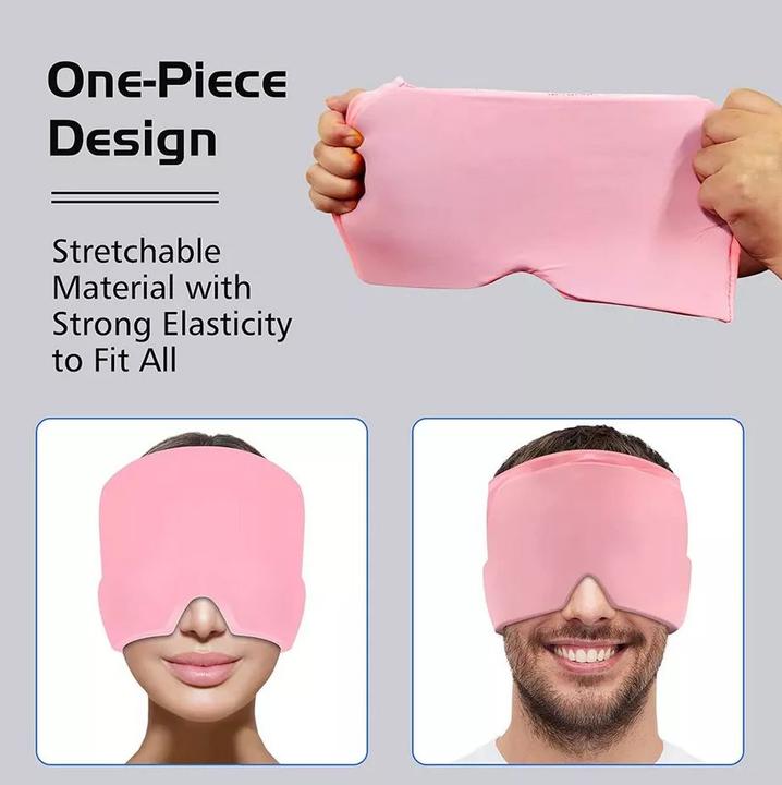 Actual product image PhoneLook Masque / bonnet universel anti-migraine thérapie froid et chaud pour adulte (1 x)