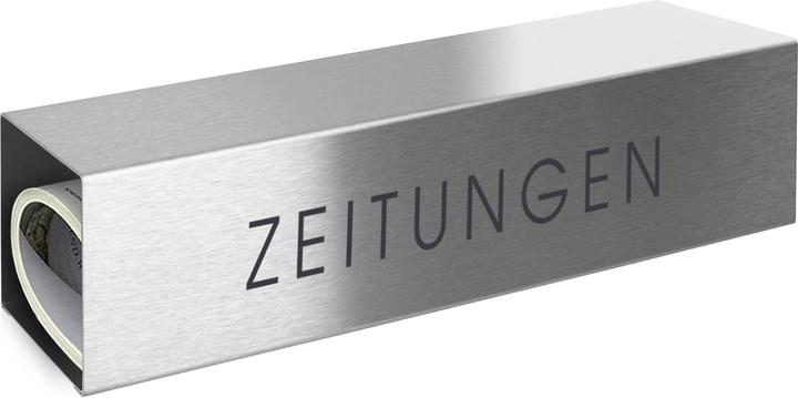 Immagine prodotto Mocavi "Giornali" etichettato in acciaio inox, modello ZF 1 NF75B