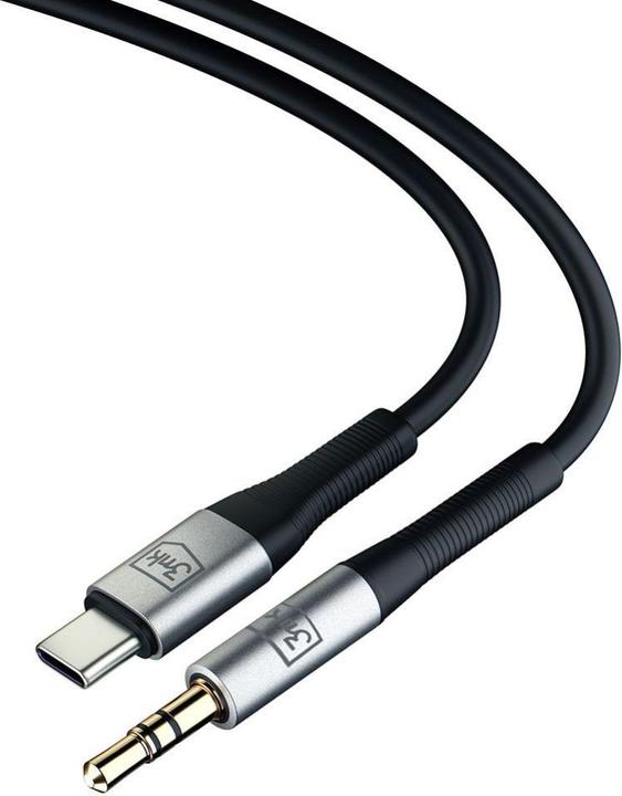 Immagine prodotto 3MK USB C — 3.5mm Klinke (1 m, Connettore da 3,5 mm (AUX))