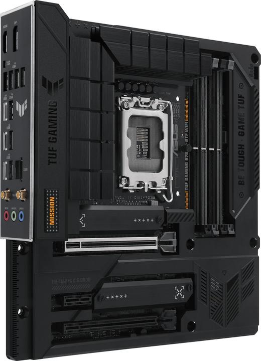 Actual product image ASUS MB TUF GAMING B760M-BTF WIFI Intel,1700,DDR5,mATX (LGA 1700, Intel B760, mATX)