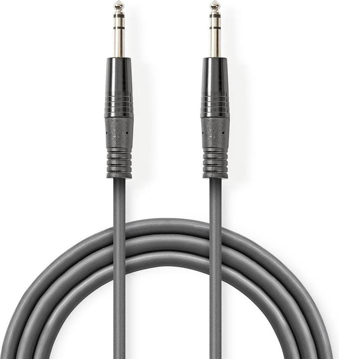 Nedis Câble audio compensé 6.35 mm mâle - 6.35 mm femelle (1.50 m)