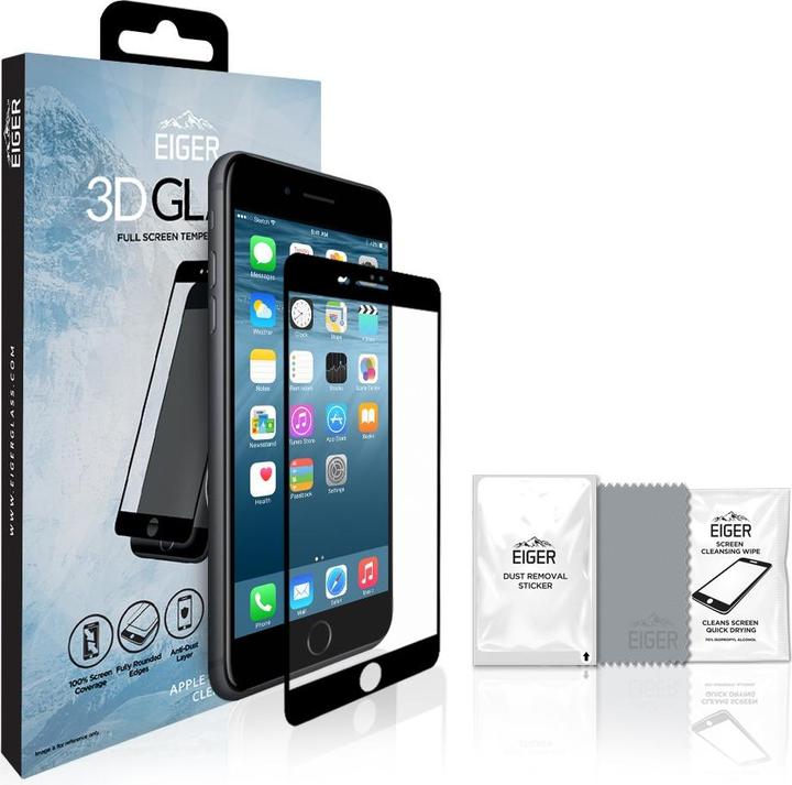 Actual product image Eiger Mountain Glass Clear Edge (1 Piece, Apple iPhone 6s, Apple iPhone 8, Apple iPhone 7, Apple iPhone 6, Apple iPhone SE (2nd Gen))