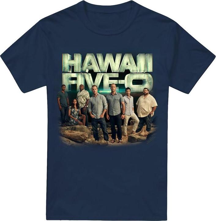 Immagine prodotto Hawaii Five-0 Maglietta Cast Uomo (3XL)