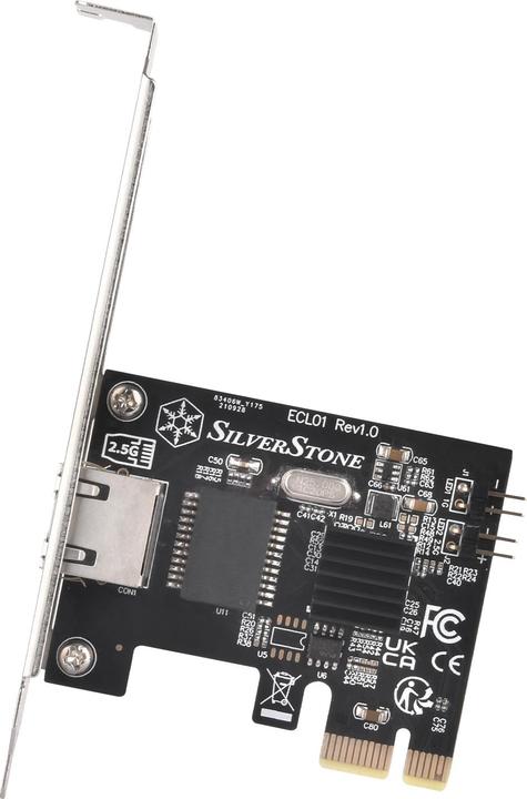Produktbild Silverstone sst-ecl01 lan-adapter (PCIe)