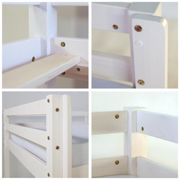 Immagine prodotto Homestyle4u Letto a soppalco con scivolo e torre (90 x 200 cm)