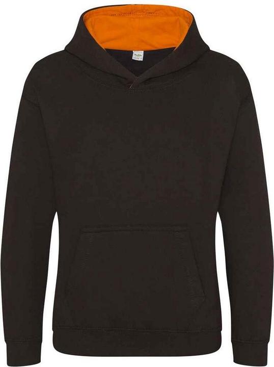 Actual product image Awdis Childrens/Kids Varsity Hoodie (152, 158)