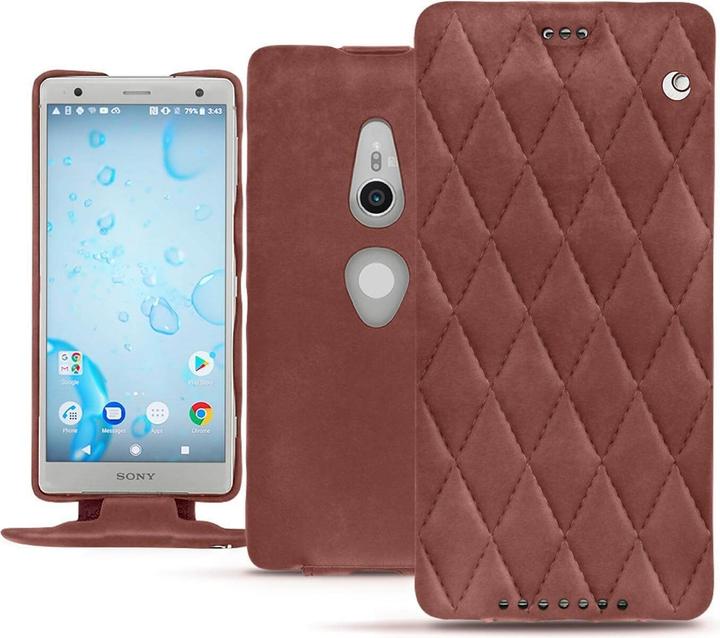 Actual product image Noreve Leather cover vertical (Sony Xperia XZ2)