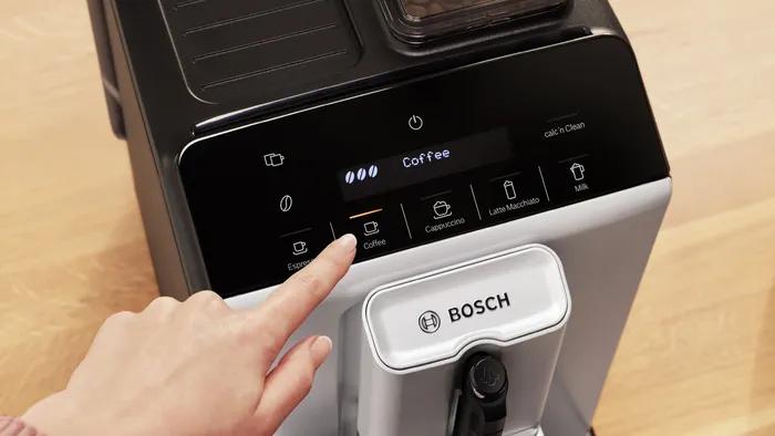Actual product image Bosch Hausgeräte 2 Espresso volautomaat VeroCafe Silk Silver TIE20301