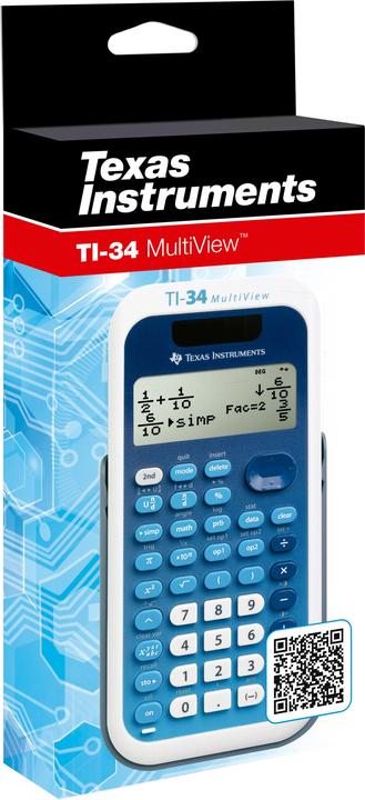 Produktbild TI 34 MultiView (Solarzellen, Batterien)
