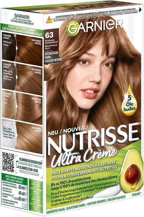 Produktbild Garnier Nutrisse Classic (63 Goldenes Dunkelblond)