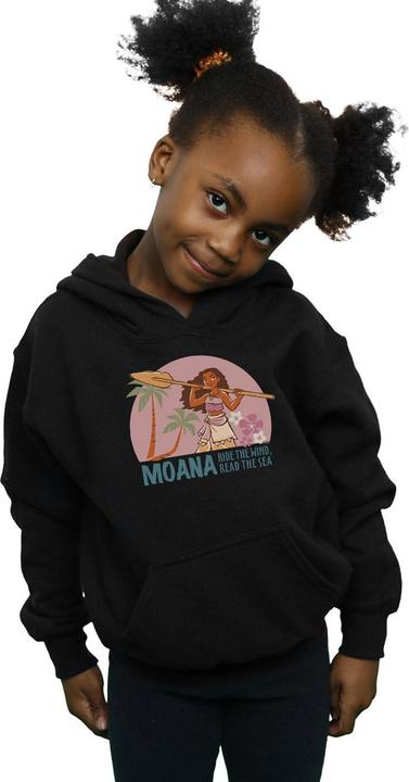 Immagine prodotto Disney Moana Read The Sea Felpa con Cappuccio Ragazze (152, 158)