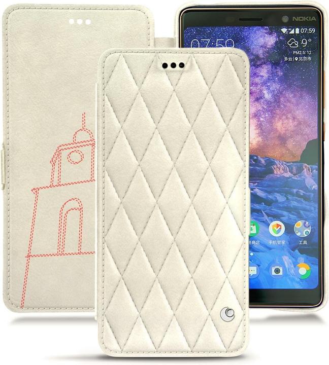 Immagine prodotto Noreve Cover in pelle orizzontale (Nokia 7 Plus)