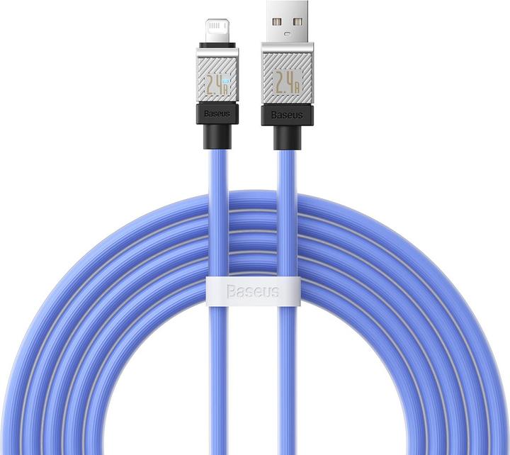 Produktbild Baseus Fast Charging cable USB-A to Lightning CoolPlay Series 2m, 2.4A (blue) (2 m, USB 3.0)