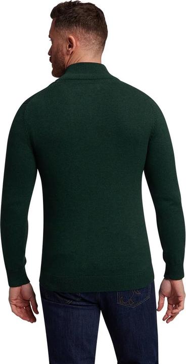 Actual product image Raging Bull Mens Classic Knitted Cashmere Blend Quarter Zip Jumper (5XL)