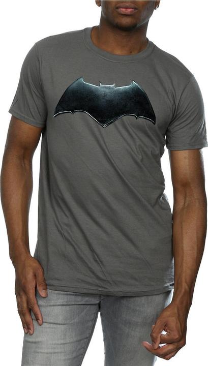 Actual product image Mens Justice League Movie Batman Emblem T-Shirt (XL)