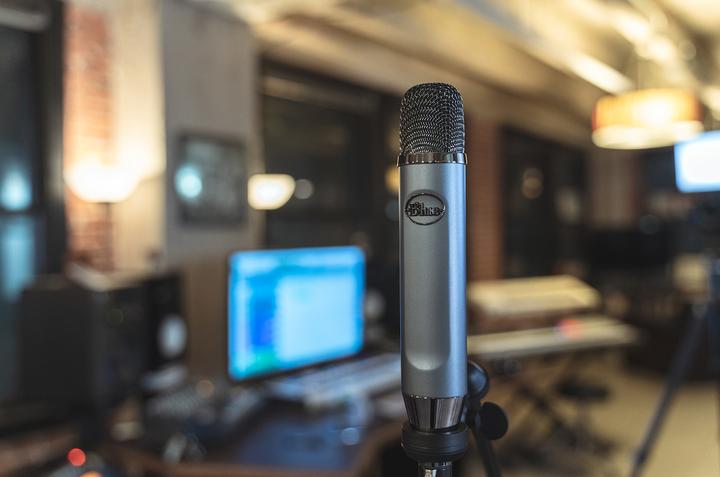 Actual product image Blue Ember Studio Microphone