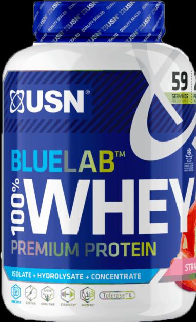 Immagine prodotto USN Blue Lab 100% Whey Protein (Fragola, 1 pz., 2000 g)