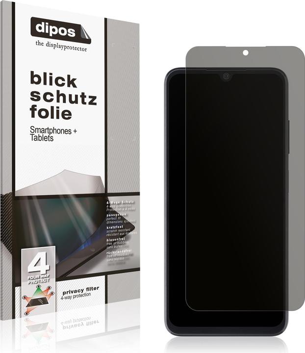 Produktbild Dipos Privacy Blickschutzfolie 4-Way (1 Stück, Samsung Galaxy A05s)