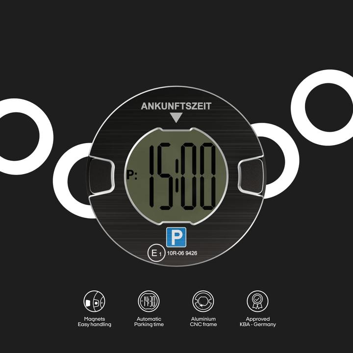 Actual product image Ooono Electronic parking disc