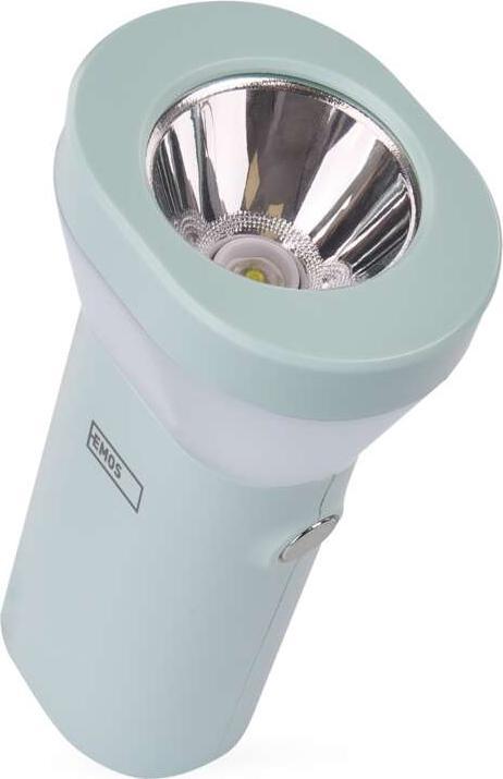 Emos Wiederaufladbare LED-Taschenlampe, 80 lm, 800 mAh (4.30 cm, 80 lm)