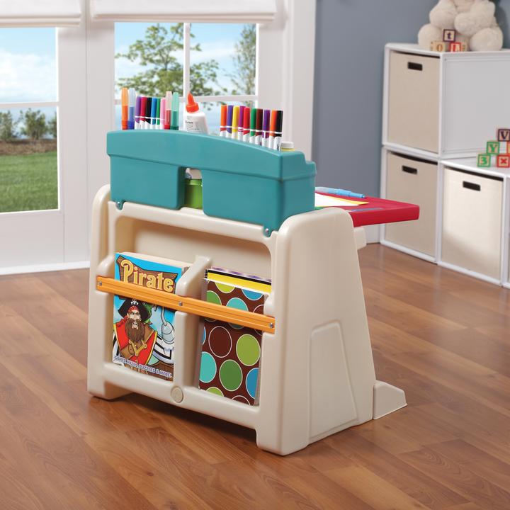 Produktbild Step2 Flip & Doodle Easel Desk With Stool