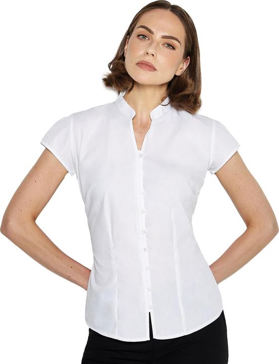 Actual product image Kustom Kit Womens/Ladies Continental Capped Sleeved Blouse (42 D)