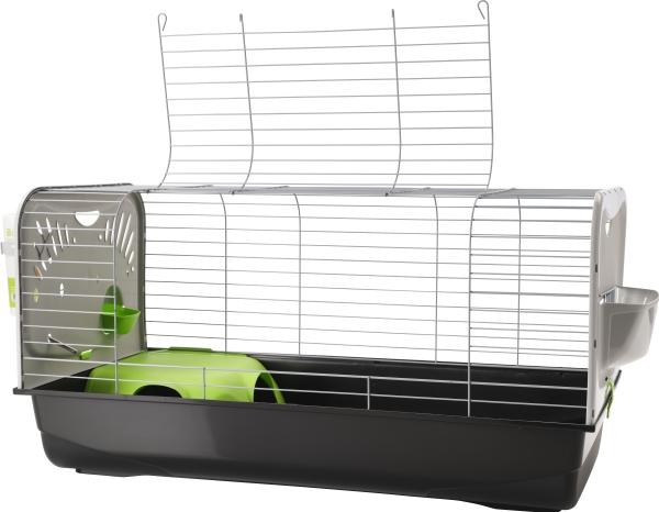 Savic Caesar 3 De Luxe Dwarf Rabbit Cage 100x50x51 cm Blue/Grey