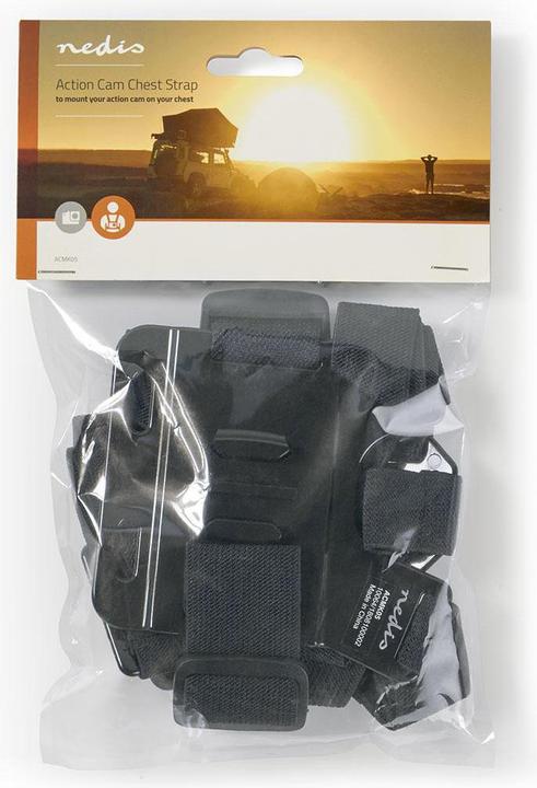 Actual product image Nedis Action Camera Chest Strap