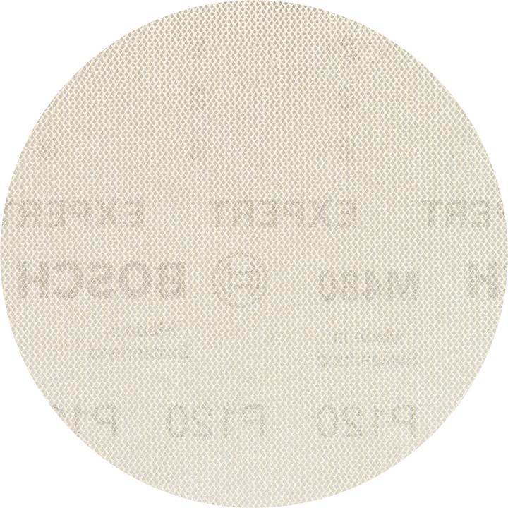Image du produit Bosch Professional Zubehör EXPERT M480 Filet de ponçage pour ponceuse excentrique, 125 mm, G 120, 5 pièces (120)