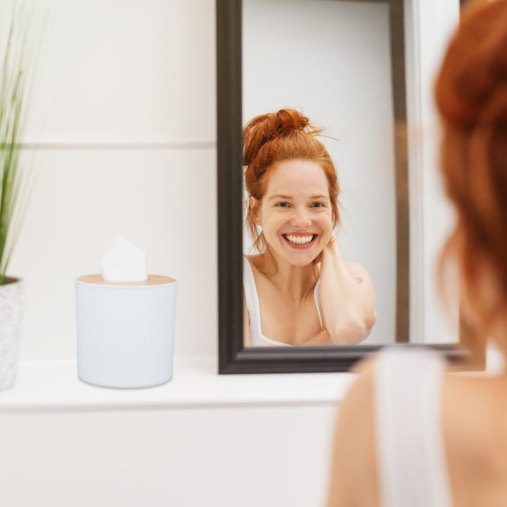Immagine prodotto Relaxdays Scatola di tessuto cosmetico