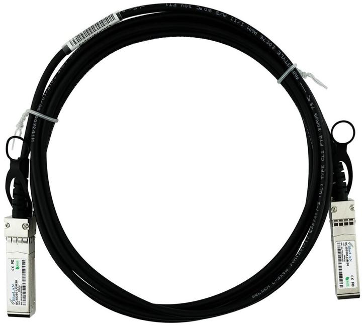 Actual product image BlueLAN Netgate SFP-10G-CU-3M-NE compatible DAC SFP+ SC353501J3M30