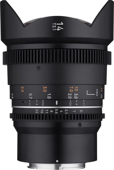 Actual product image Samyang 14mm T3.1 MK2 MFT (Micro Four Thirds, full size)