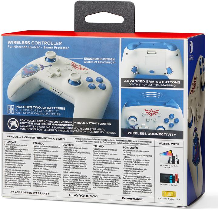 Produktbild PowerA Nintendo Switch Controller - Zelda (Switch Lite, Switch OLED, Switch)